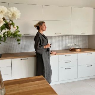 Župany Aesthetic jako dárek 🌲 #lnenyzupan #muselinovyzupan #vaflovyzupan #zupandosauny #župan #zupan #kvalitnizupan #